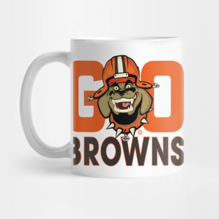 Cleveland Browns BullDawg - Go Browns Mug